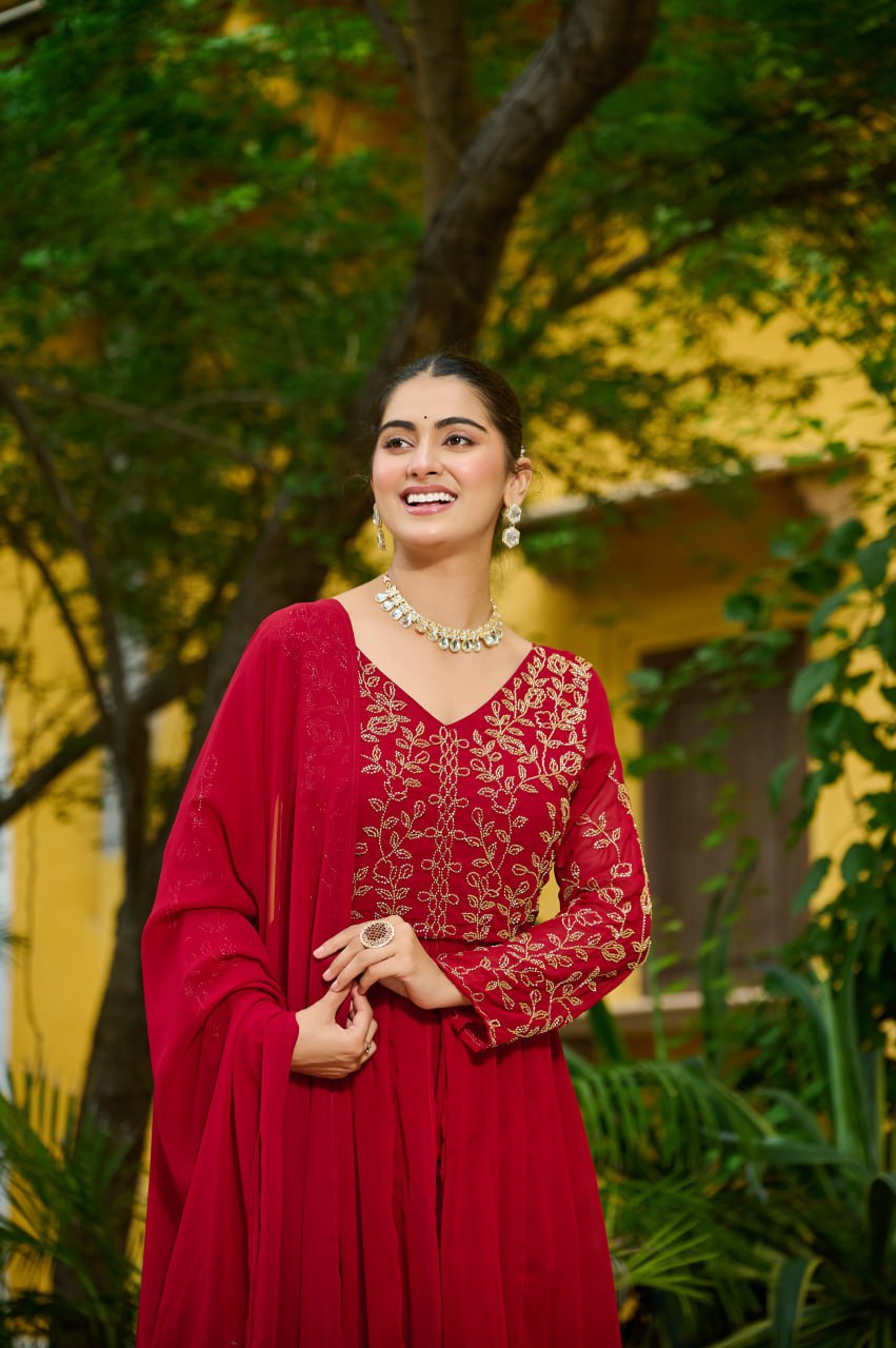 PREMIUM READYMADE  KURTI WITH PANT & DUPATTA SET
