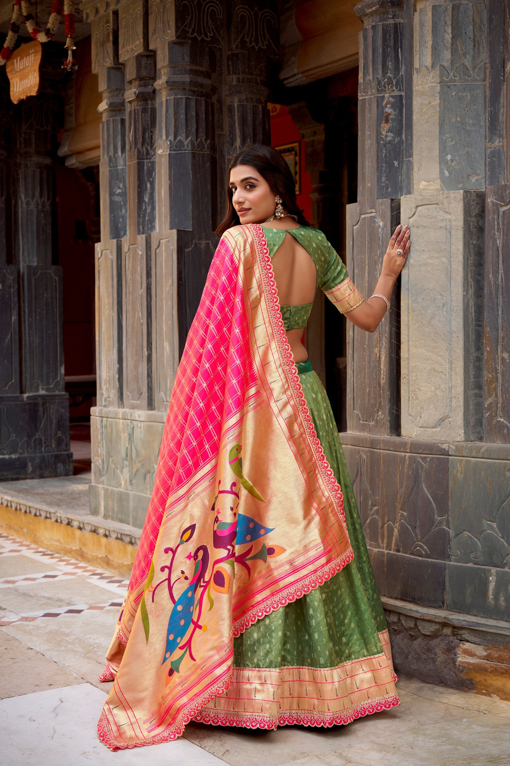 Designer Silk Lehenga Choli Collection with Traditional Dupatta – Festive Wear
