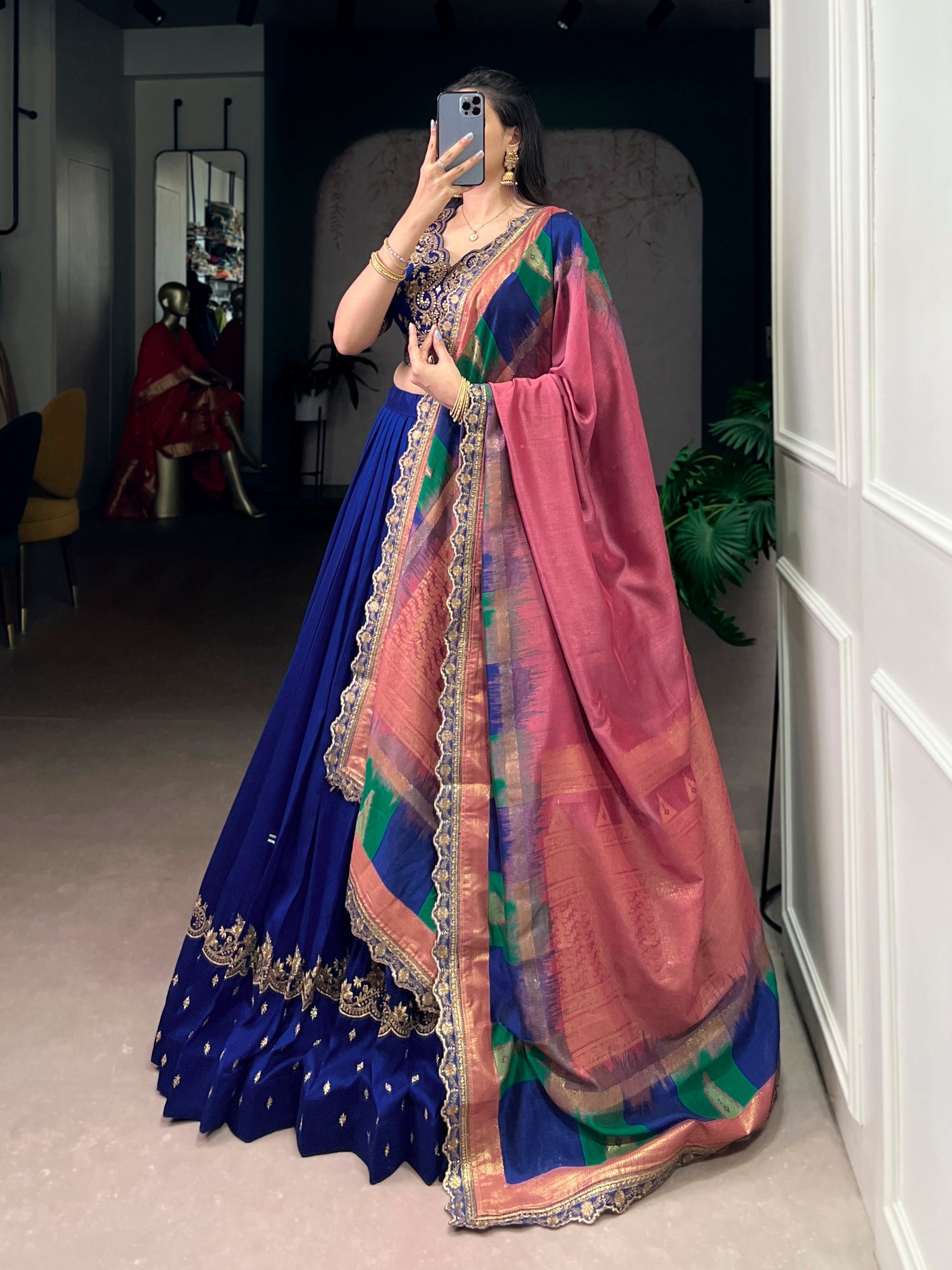 Trendy Lehenga Style Saree for Women – Party & Wedding Wear
