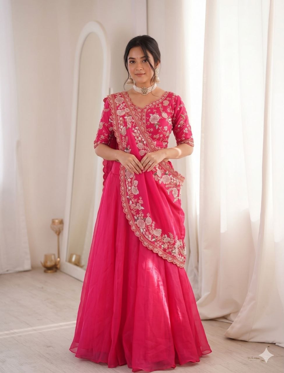 *🤷‍♀️New Launching Embroidery Work Lehenga Choli🤷‍♀️