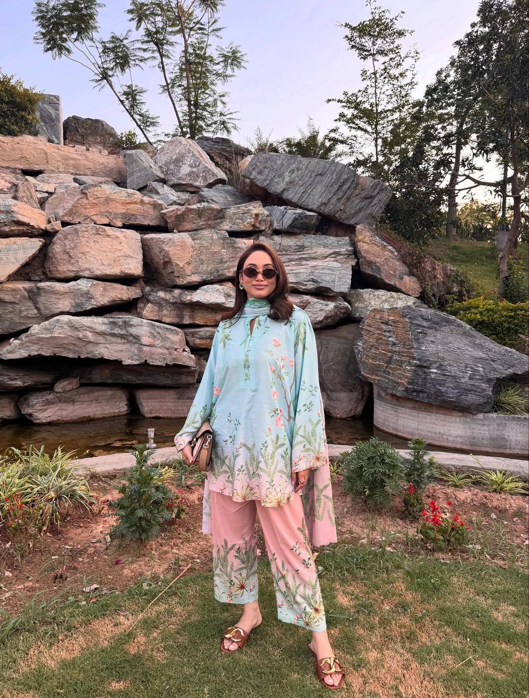 Women's Premium Digital Floral Print Kurti Pant Dupatta Set | Designer Cotton Ethnic Suit | Casual, Festive & Summer Wear