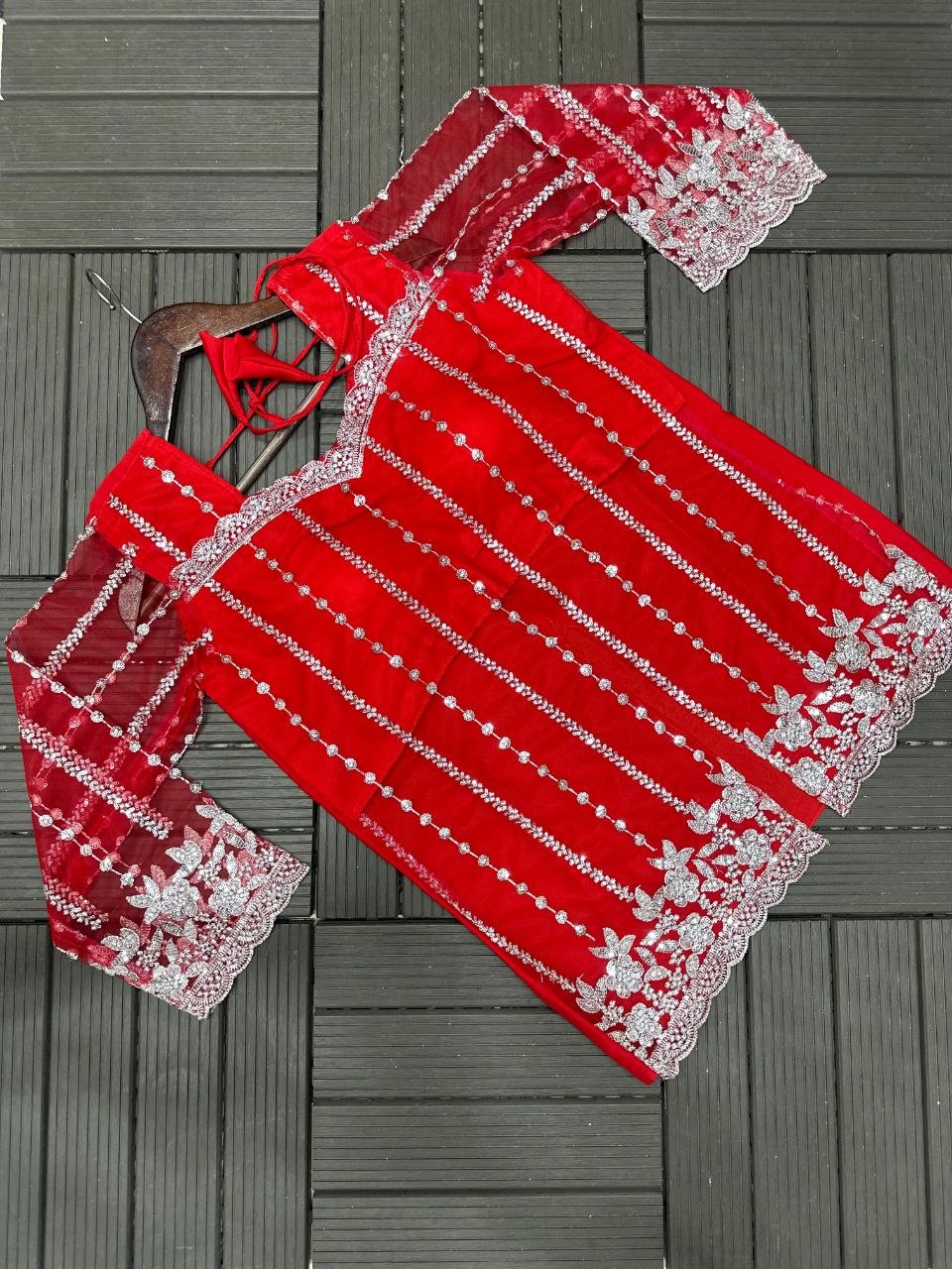 New Super Trending Party Wear Koti with Lehenga