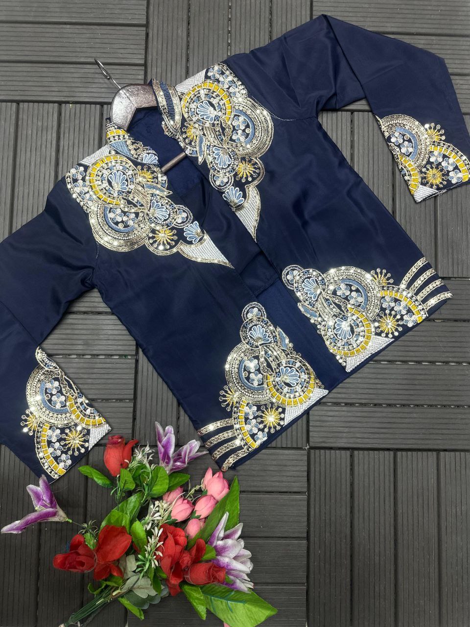 Premium Designer Koti Style Ready-To-Wear Saree Collection | Heavy Embroidery Party Wear Saree Set