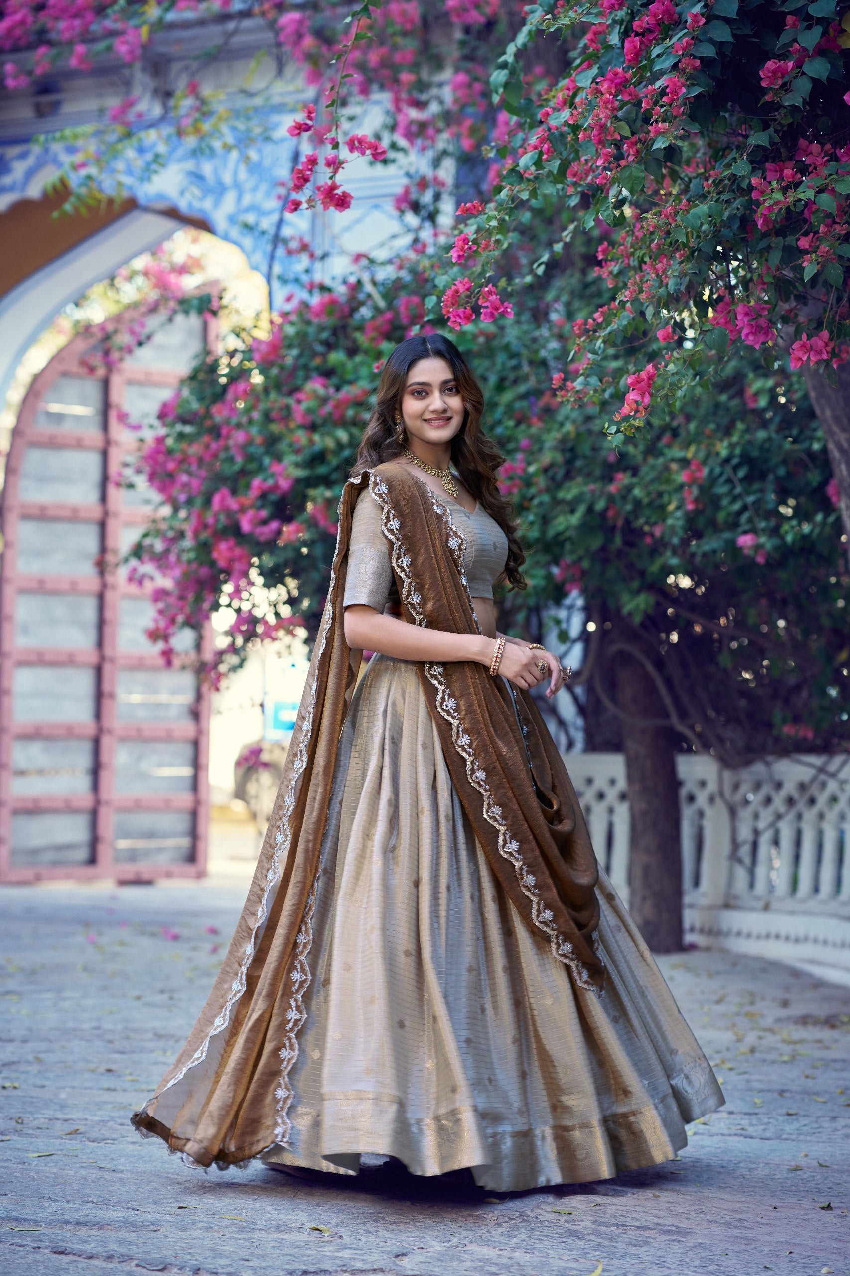 Women's Designer Lehenga Choli with Organza Dupatta | Sequins Embroidered Party Wear Wedding & Festive Ethnic Wear