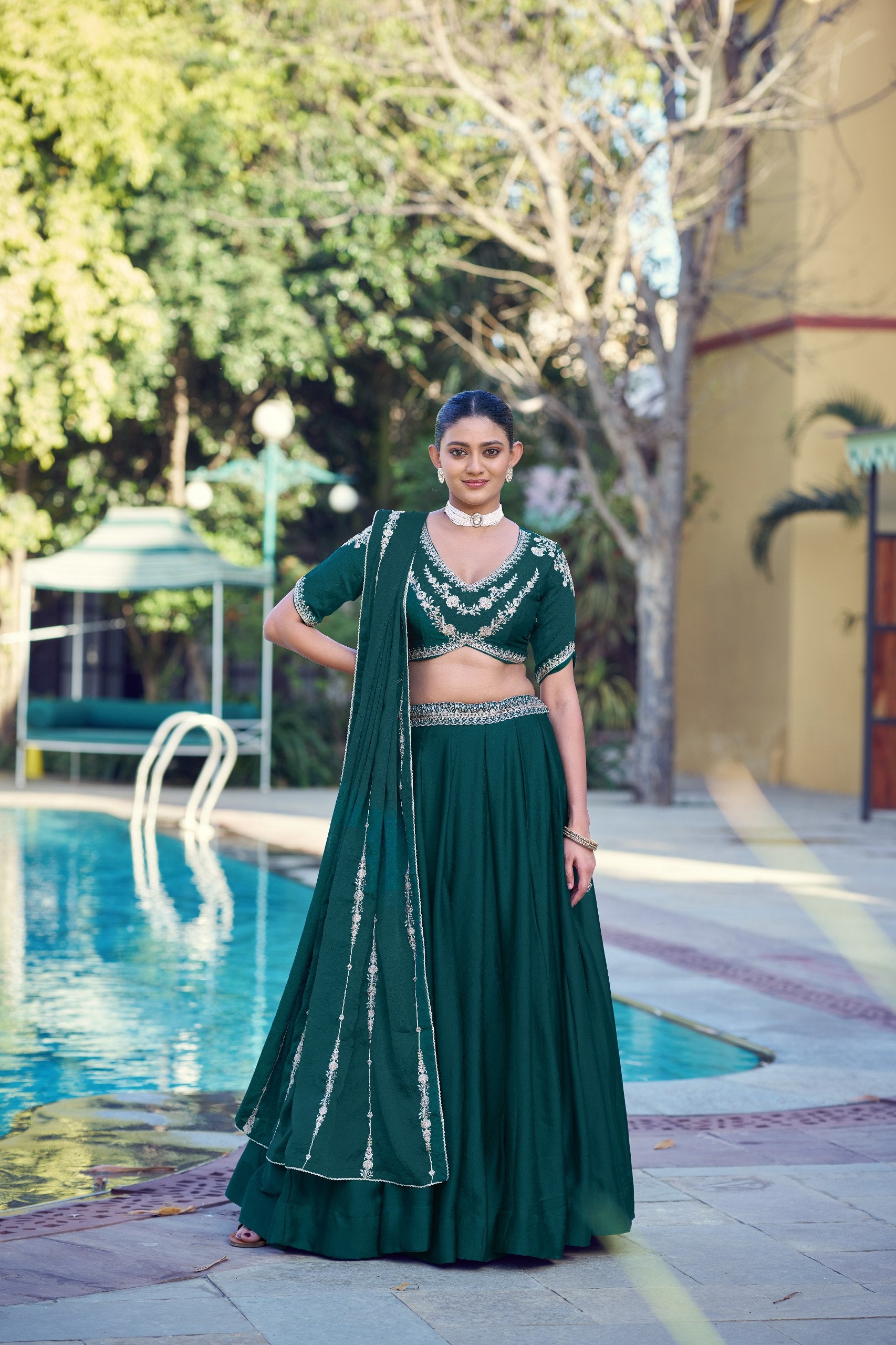 Women's Designer Ready to Wear Lehenga Saree | Heavy Sequins & Zari Embroidered Party Wear Ethnic Wear | Wedding, Reception & Festive Collection