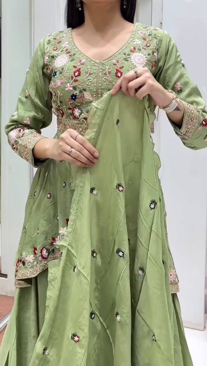 Premium Embroidered Sharara Set for Women with Dupatta | Party Wear Ethnic Outfit