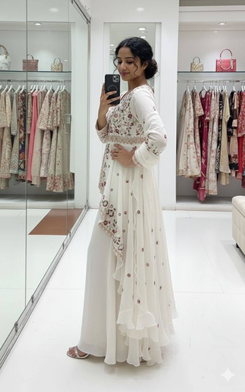 Premium Embroidered Sharara Set for Women with Dupatta | Party Wear Ethnic Outfit