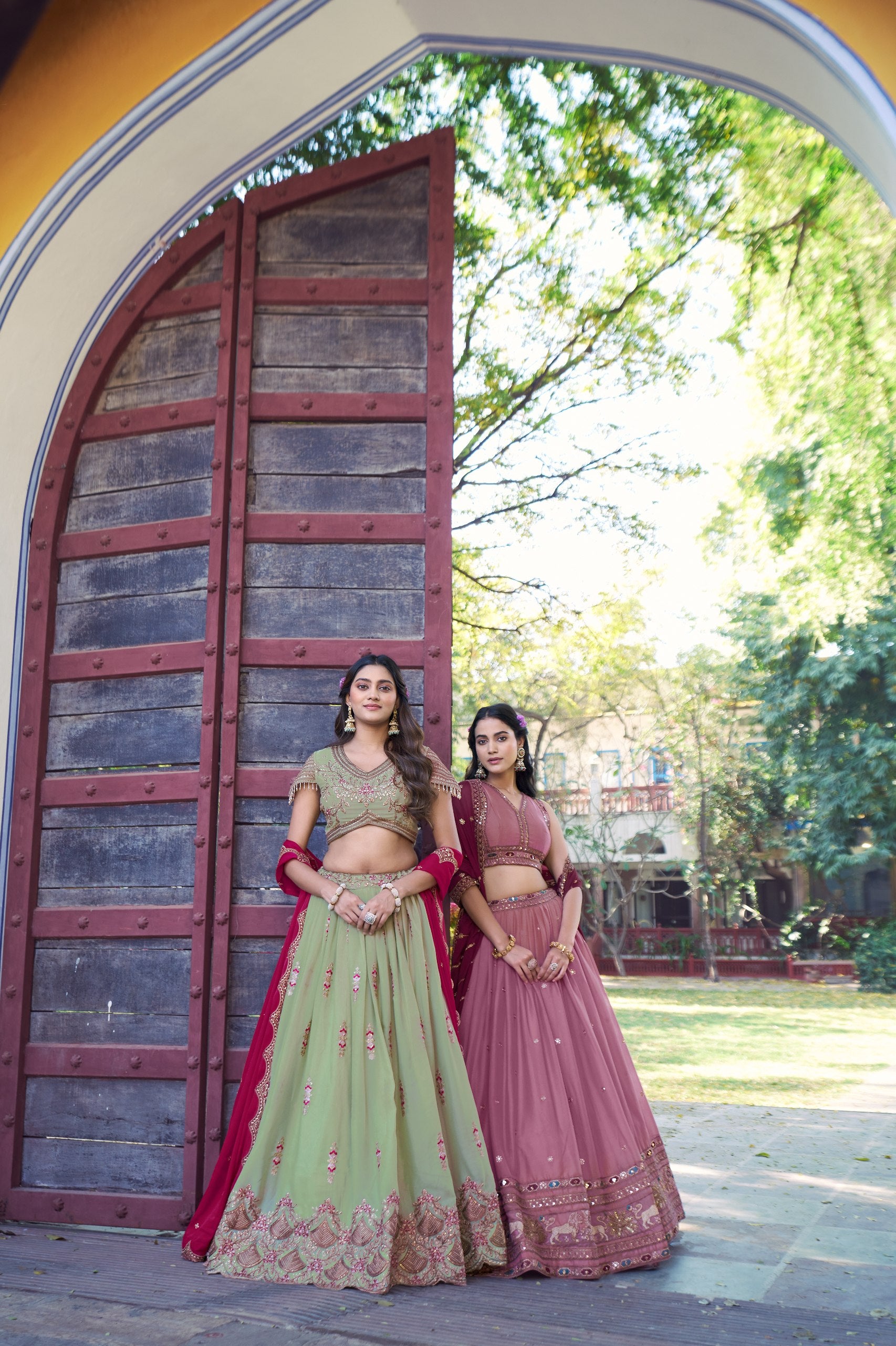Designer Lehenga Choli Set for Women | Embroidered Party Wear Lehenga with Dupatta | Festive & Wedding Collection