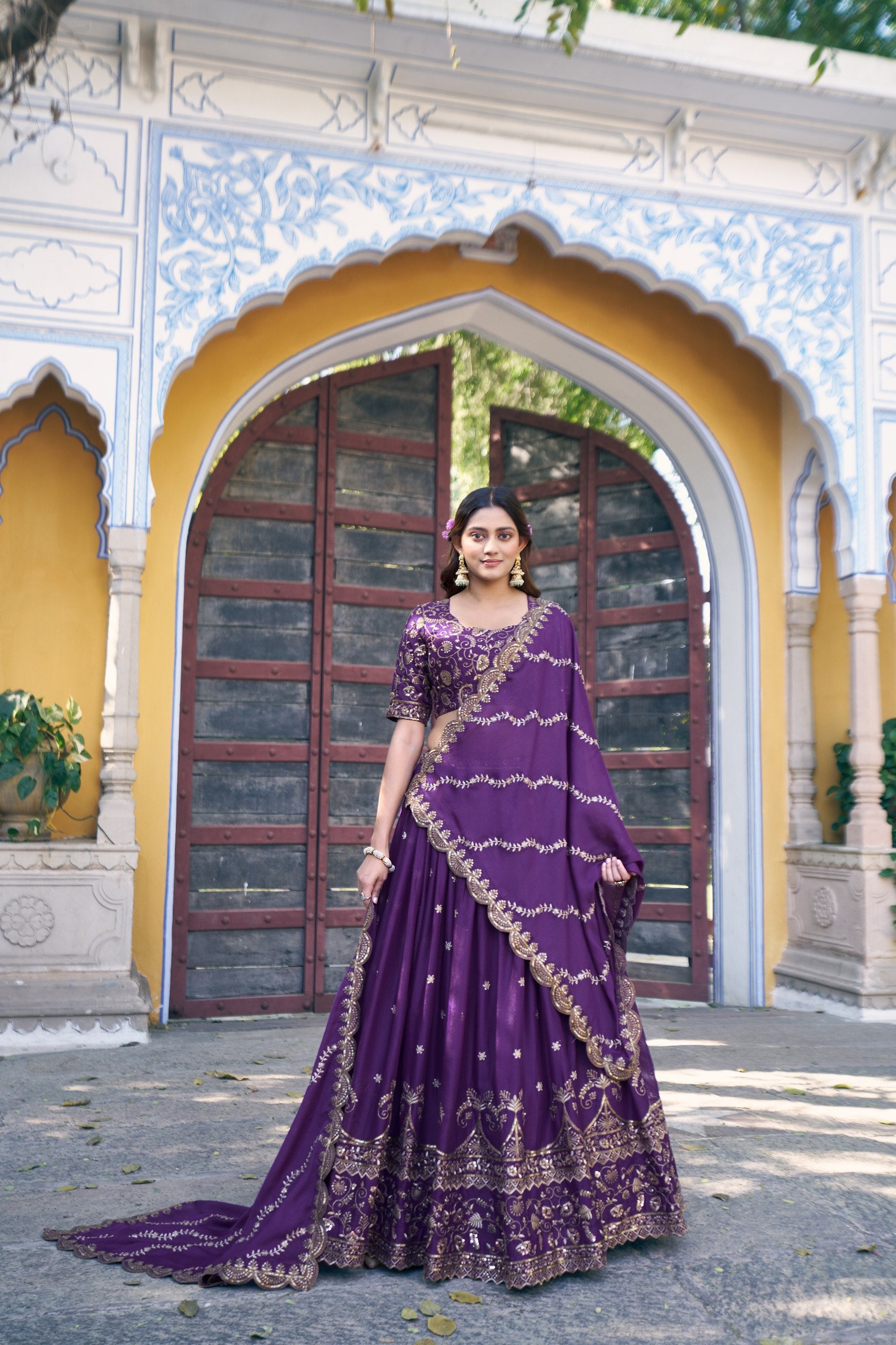 Designer Lehenga Choli Set for Women | Embroidered Party Wear Lehenga with Dupatta | Festive & Wedding Collection