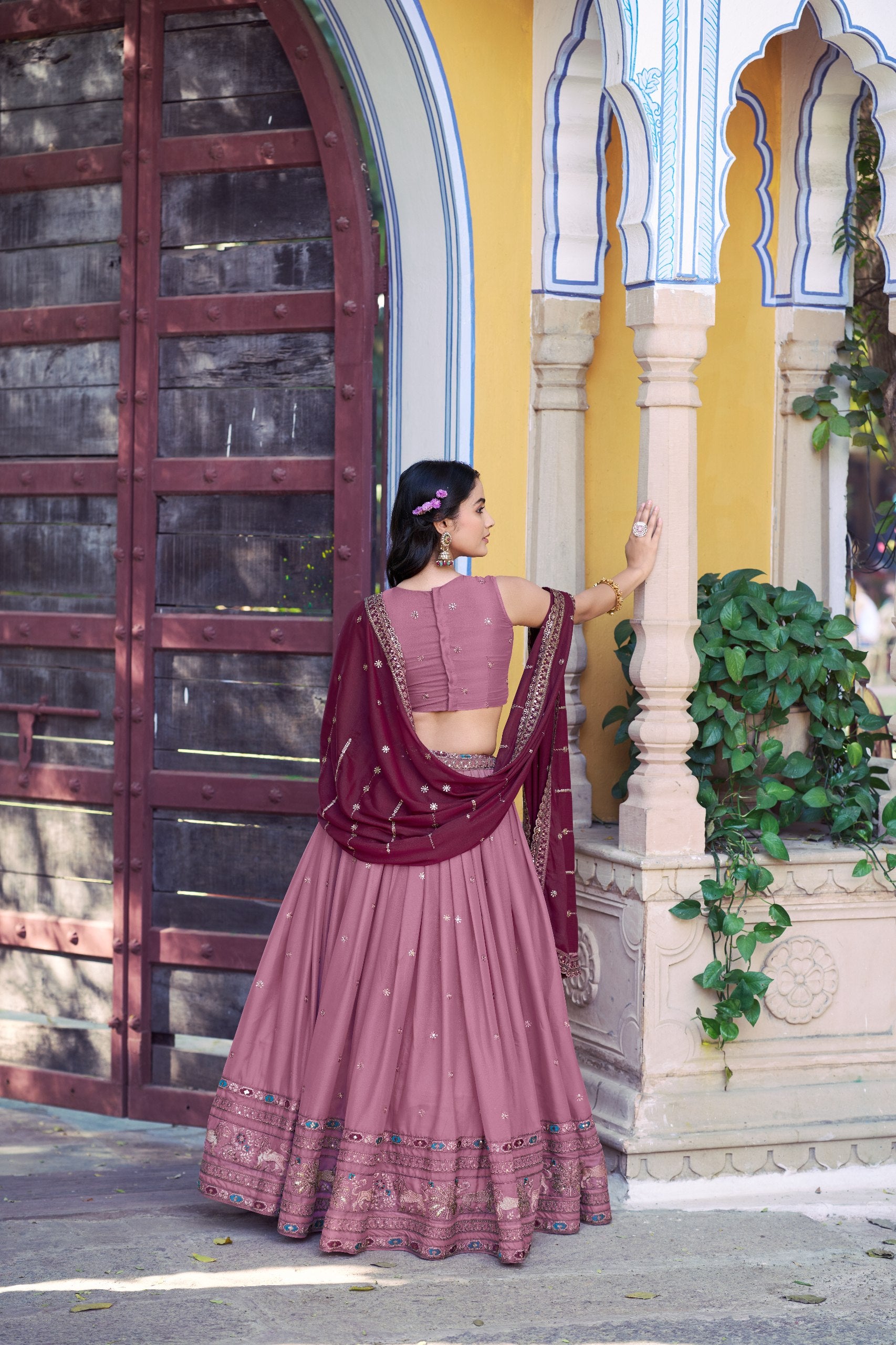 Designer Lehenga Choli Set for Women | Embroidered Party Wear Lehenga with Dupatta | Festive & Wedding Collection