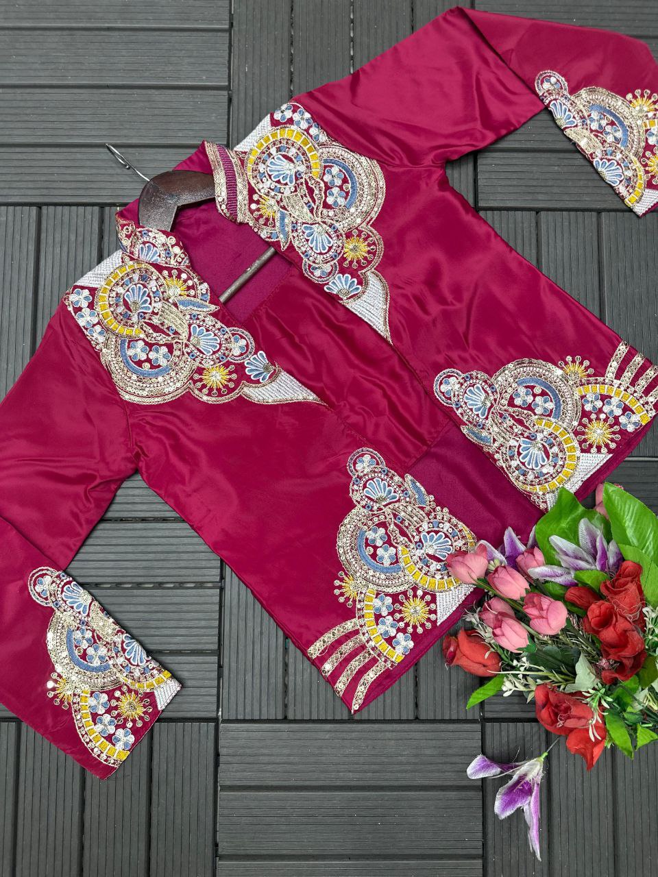 Premium Designer Koti Style Ready-To-Wear Saree Collection | Heavy Embroidery Party Wear Saree Set