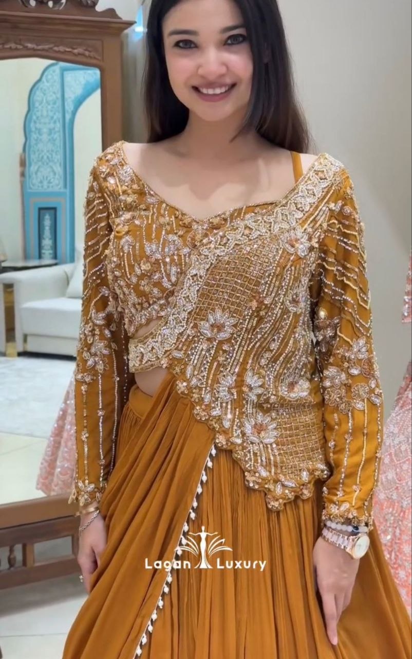 🤷‍♀️New Launching Embroidery Work Lehenga Choli🤷‍♀️