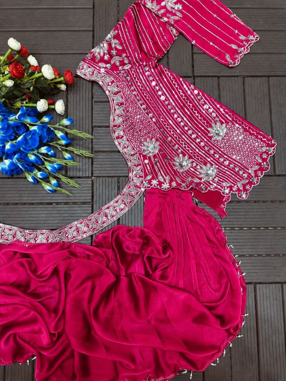 🤷‍♀️New Launching Embroidery Work Lehenga Choli🤷‍♀️
