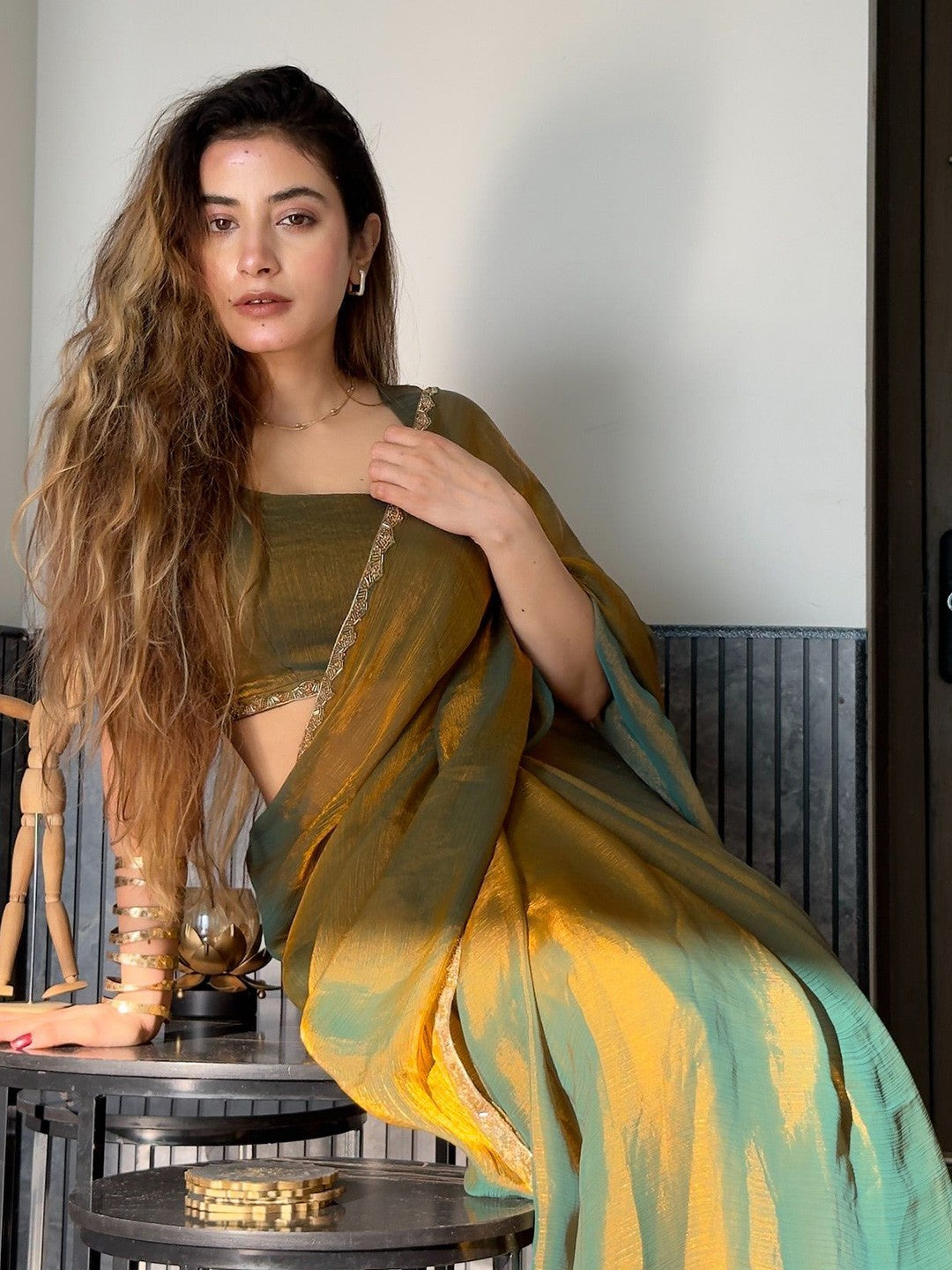 Beautiful Floral Work Saree for Women – Festive & Casual Wear