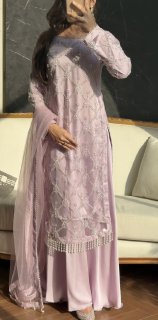 Graceful Long Kurta Set with Dupatta – Festive & Occasion Wear