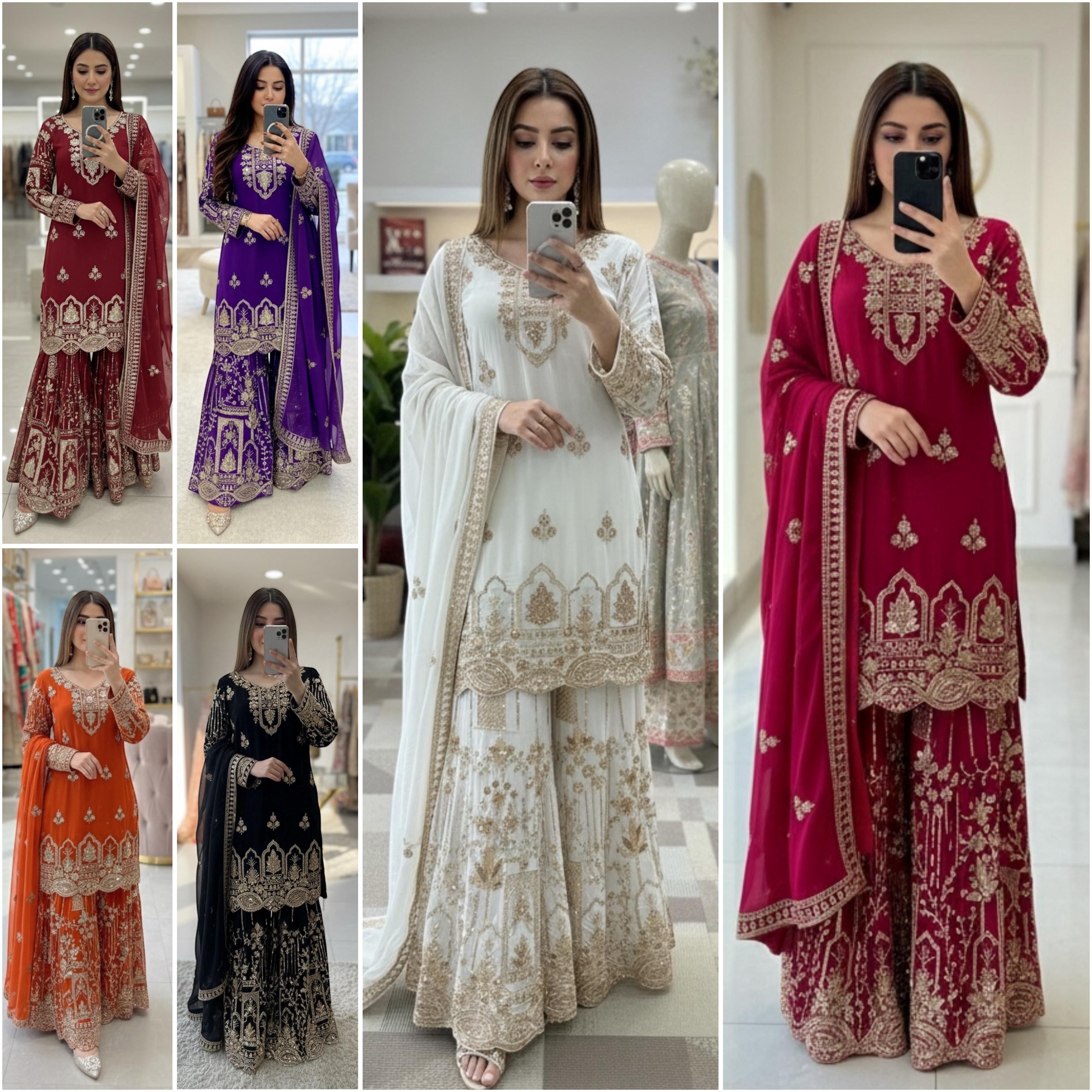 Exclusive Designer Sharara Suit for Women – Premium Ethnic Wear