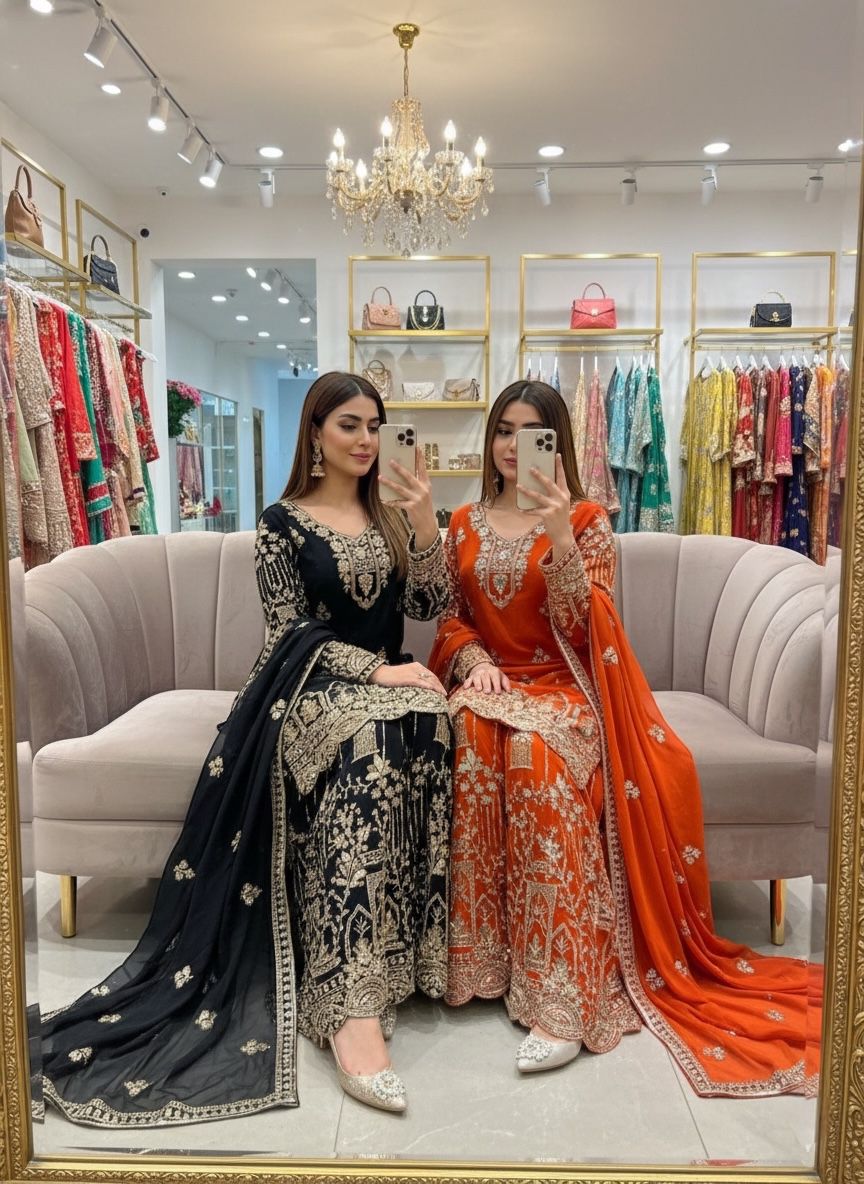 Exclusive Designer Sharara Suit for Women – Premium Ethnic Wear