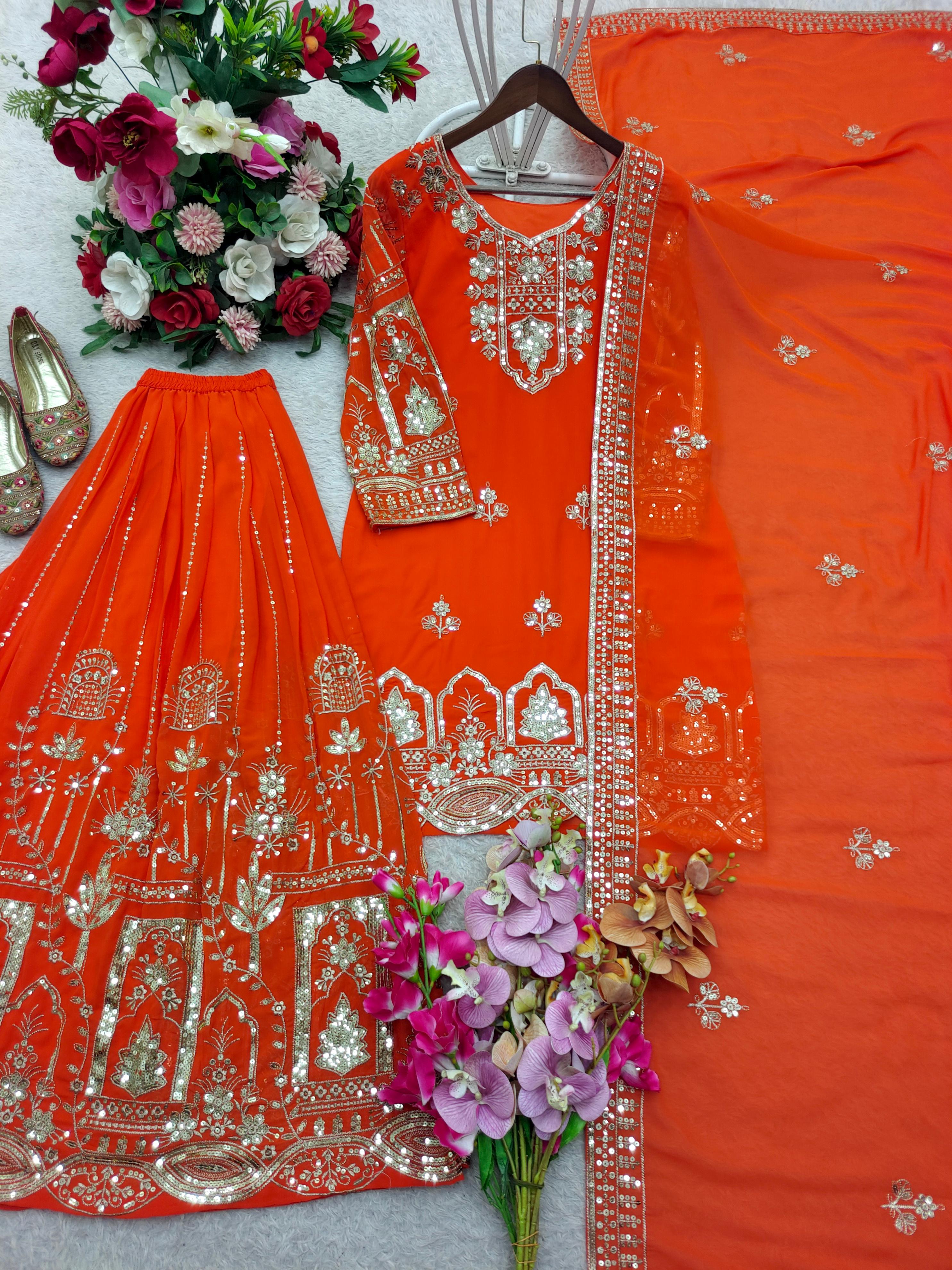 Exclusive Designer Sharara Suit for Women – Premium Ethnic Wear
