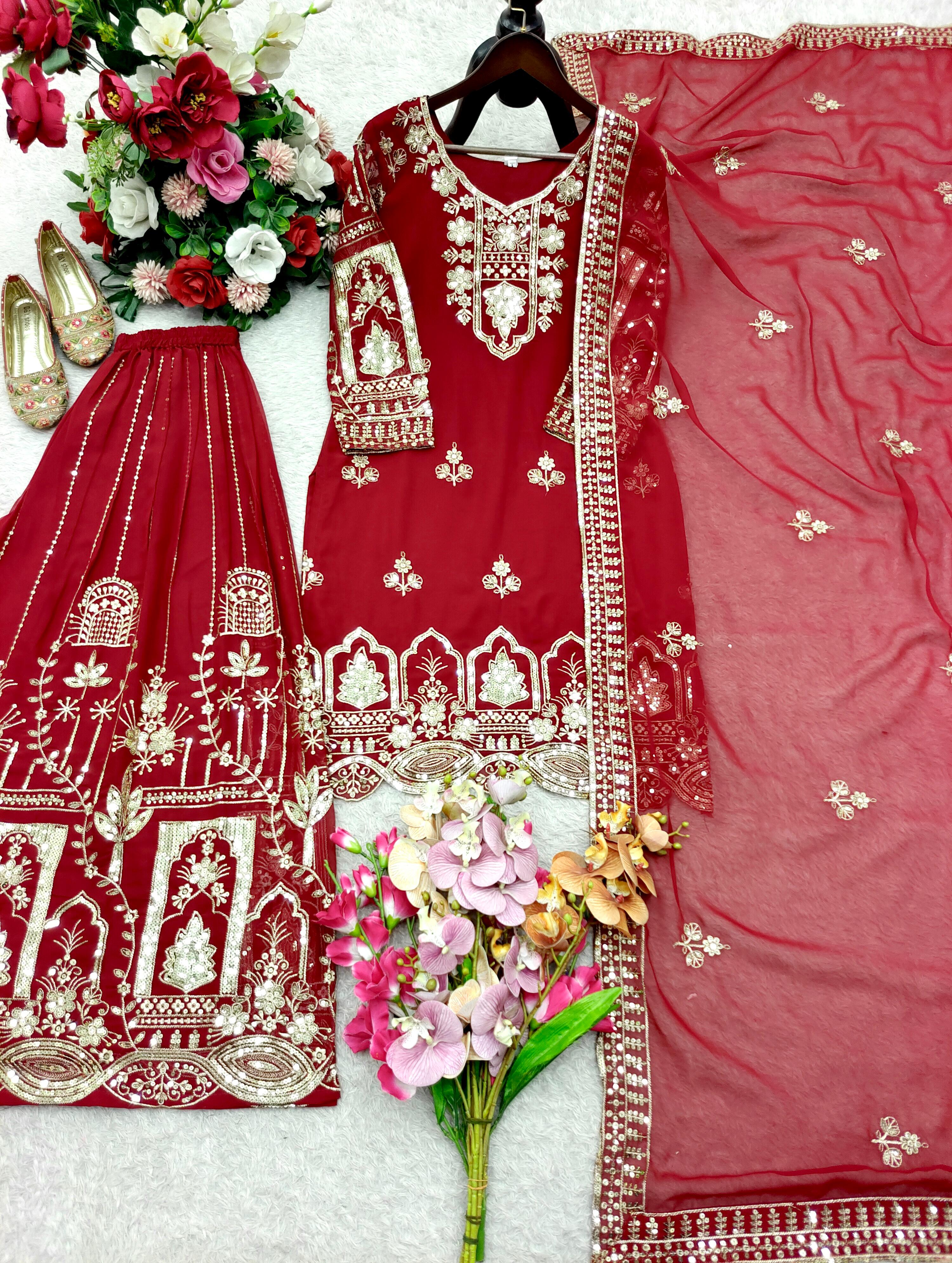 Exclusive Designer Sharara Suit for Women – Premium Ethnic Wear