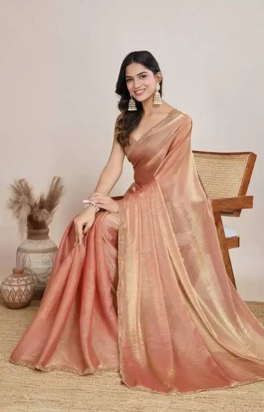 Beautiful Floral Work Saree for Women – Festive & Casual Wear