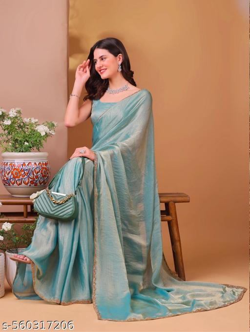 Beautiful Floral Work Saree for Women – Festive & Casual Wear