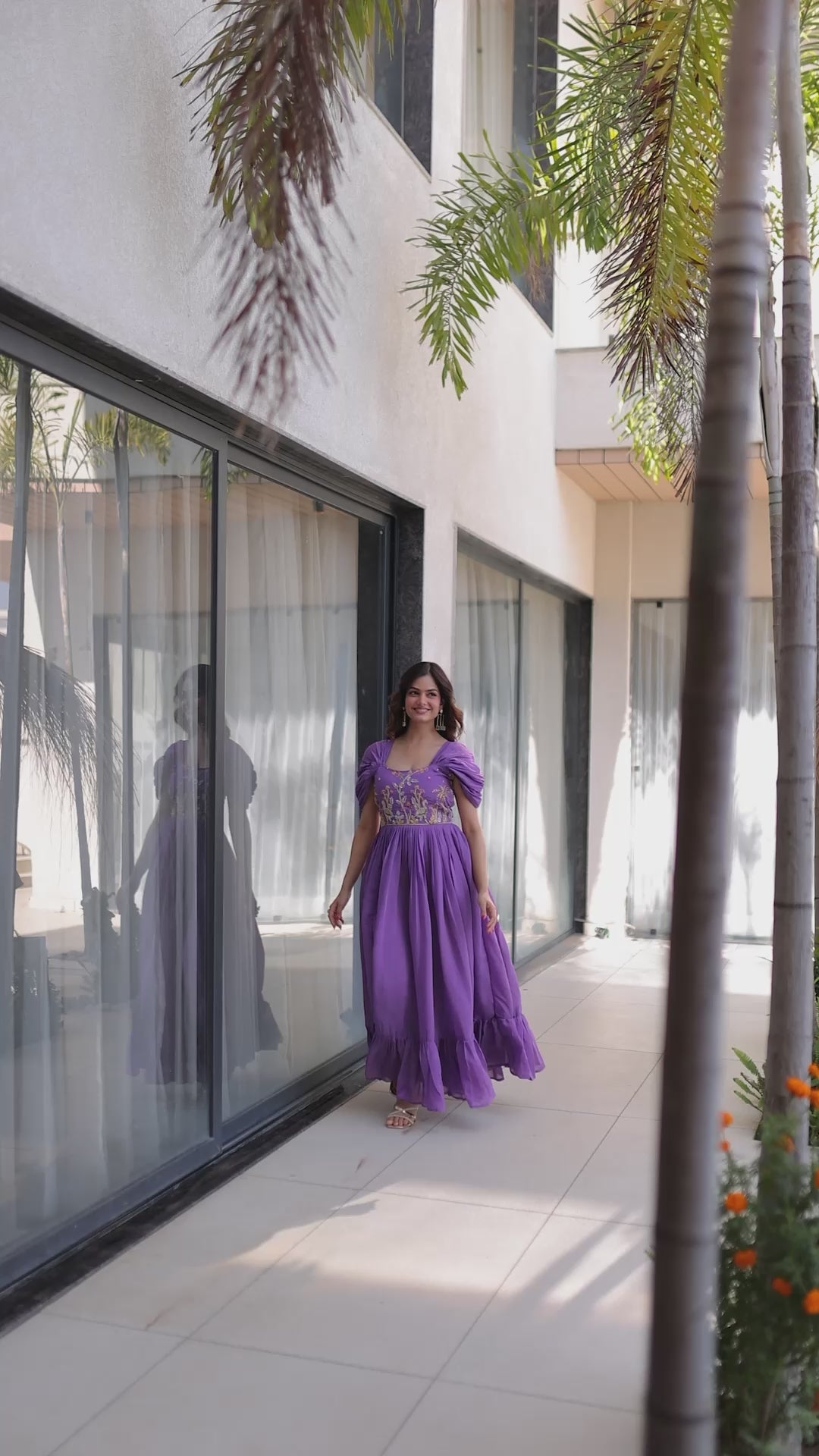 Latest Trending Anarkali Gown with Heavy Work