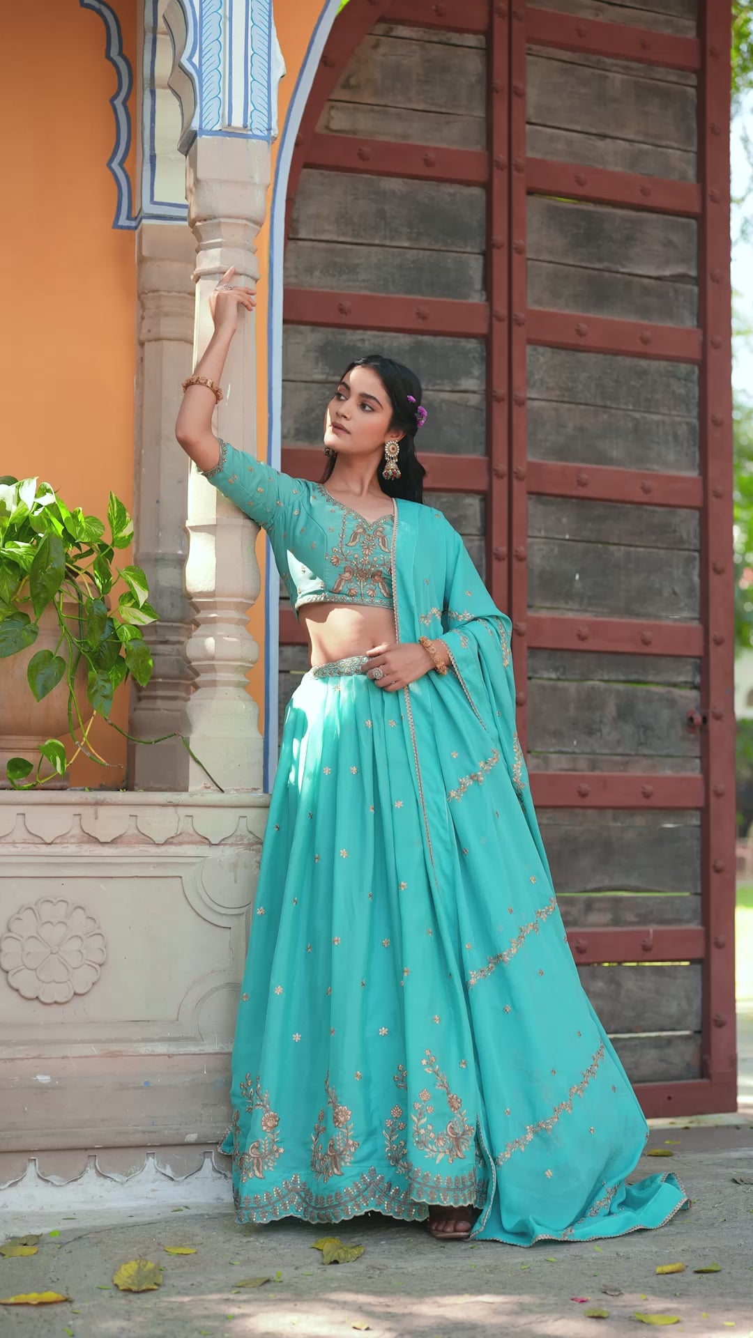 Designer Lehenga Choli Set for Women | Embroidered Party Wear Lehenga with Dupatta | Festive & Wedding Collection