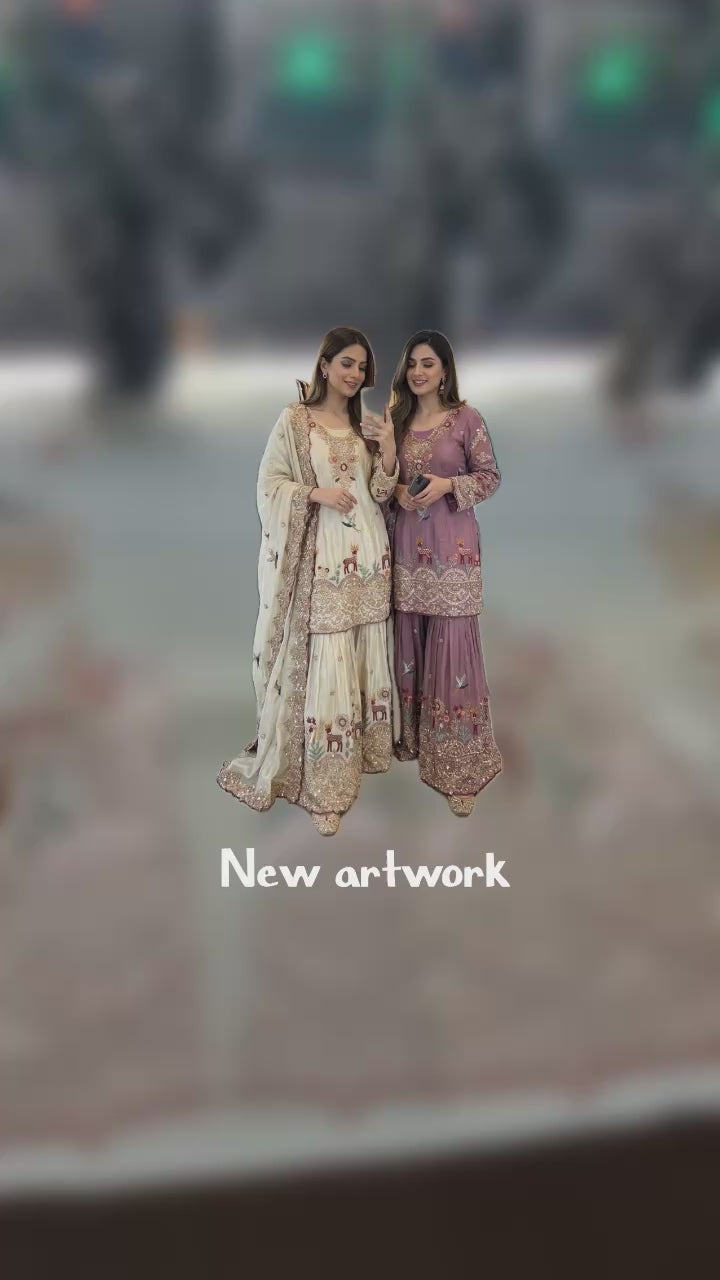 Exclusive Designer Sharara Suit for Women – Premium Ethnic Wear